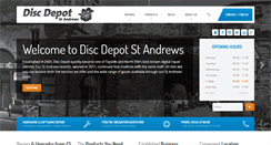 Desktop Screenshot of discdepotstandrews.co.uk