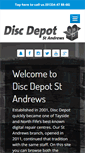 Mobile Screenshot of discdepotstandrews.co.uk